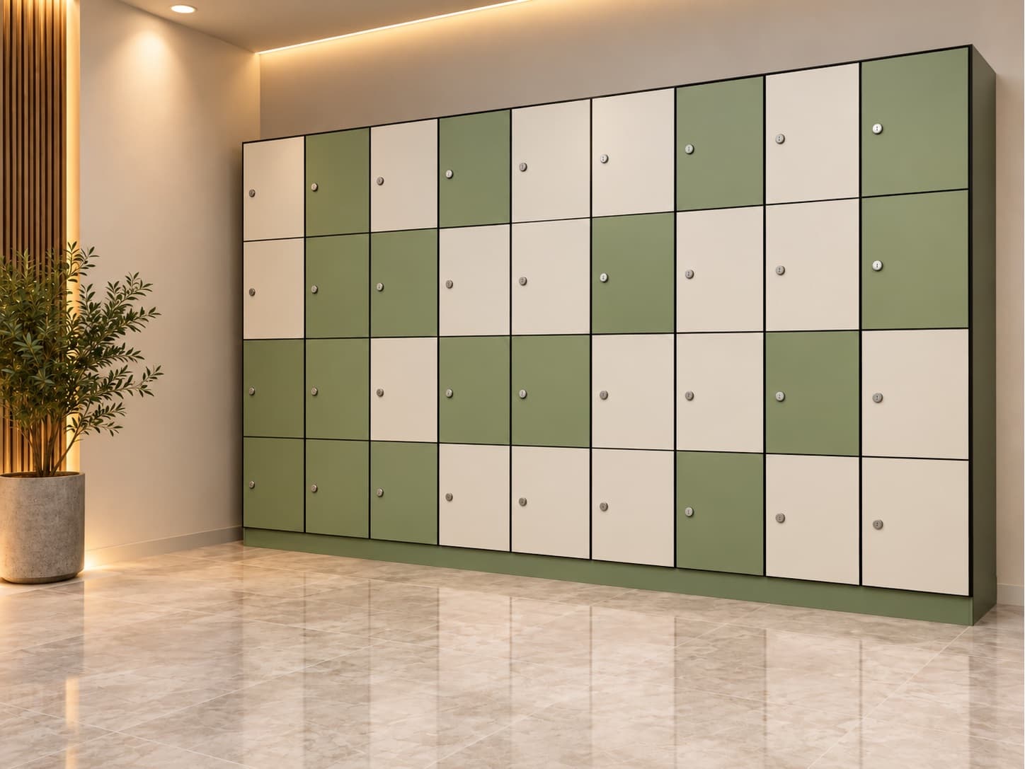 Industrial Facilities washroom application visual