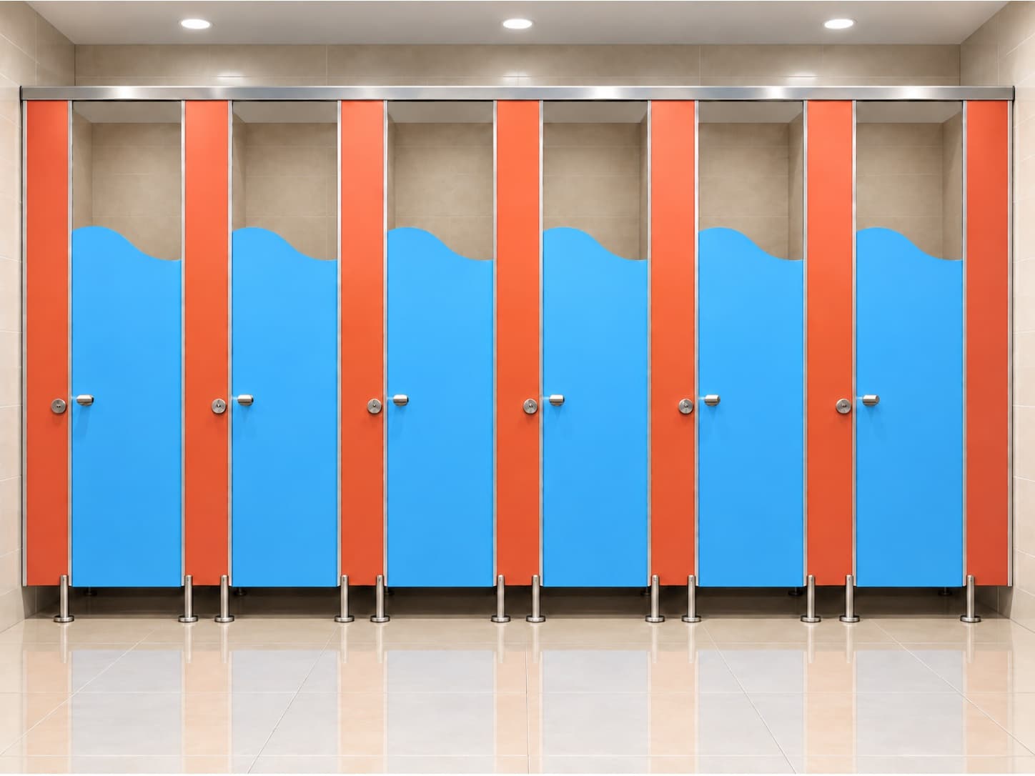 Education washroom application visual