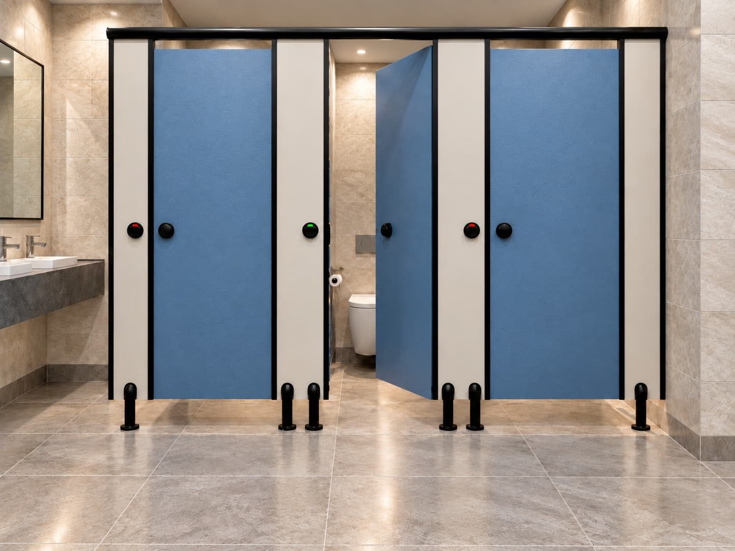 Retail & Public Spaces washroom application visual